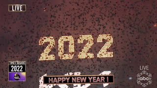 The 2022 New Years Countdown from New York City [upl. by Maro]