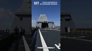 Stealth destroyer to be home for 1st hypersonic weapon on a US warship [upl. by Pinchas]