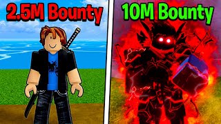 I Got 10M Bounty in 2 Days Blox Fruits [upl. by Naols]