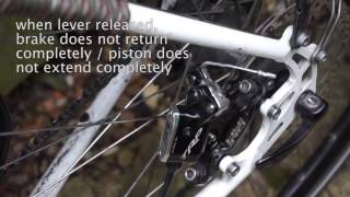 TRP HyRd Disc Brake problem v2 [upl. by Ynnahc]