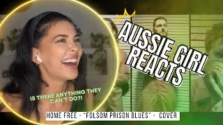 Home Free  “FOLSOM PRISON BLUES”  REACTION [upl. by Atinad402]