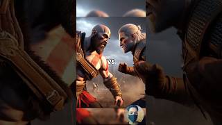 Kratos 🆚 Witcher Insane Fight scene  Ninja Turtle Kratos Witcher witcher kratos ninjaturtles [upl. by Leksehc]