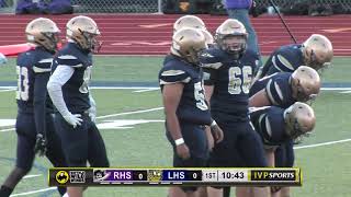 Reynoldsburg  Lancaster High School Football 9182020 [upl. by Nrubliw182]