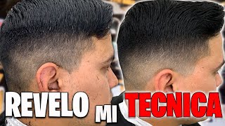 LA MANERA MAS FACIL PARA HACER UN DESVANECIDO EN CABELLO DIFICIL  COMO HACER UN DEGRADADO FACIL [upl. by Adnicul]