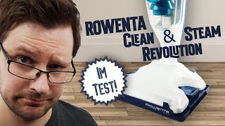 Rowenta Clean amp Steam Revolution Test ► Dampfsauger Modell RY7757WH auf dem Prüfstand  Wunschgetreu [upl. by Jaddan]