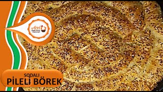 PİLE BÖREĞİHAZIR YUFKADAN SODALI PİLELİ BÖREK NASIL YAPILIRŞef Ahmet TOPAL [upl. by Mukerji]