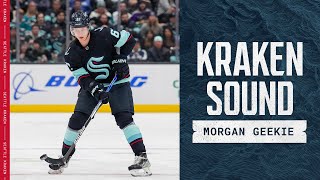 Kraken Sound Morgan Geekie  Apr 24 2023 Morning Skate [upl. by Fogel616]