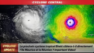 Le prochain cyclone tropical Bheki cibleratil directement lîle Maurice Madagascar et la Réunion [upl. by Tumer807]