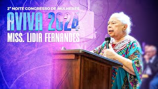 CONGRESSO AVIVA 2024  Miss Lídia Fernandes [upl. by Neiviv]