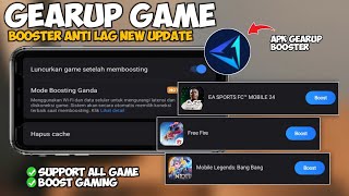 Gearup Game Booster Anti Lag🔥 Game Booster Untuk Mengatasi Lag Saat bermain Game Berat [upl. by Woolley]