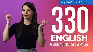 330 English Words Youll Use Every Day  Basic Vocabulary 73 [upl. by Ailam580]