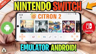 🔥 CITRON EMULATOR ANDROID V2  SETUPSETTINGSTESTING  BEST NINTENDO SWITCH EMULATOR [upl. by Nahrut]