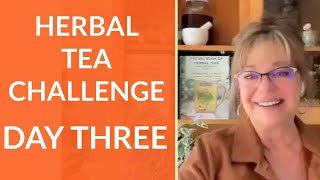 Herbal Tea Challenge Day Three Tonic Herbs the Who What When Where How and Why [upl. by Nerrad160]