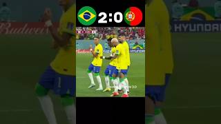 Brazil vs Portugal 2022 Vishwa Cup😥 [upl. by Hong266]