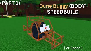 Dune Buggy SpeedBuild BODY  Build A Boat For Treasure  Roblox [upl. by Greenwald]