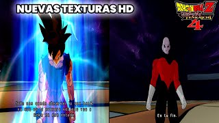 GOKU ULTRA INSTINTO VS JIREN II NUEVAS TEXTURAS HD EN DBZ BUDOKAI TENKAICHI 4 II DIFICULTAD MÁXIMA [upl. by Bernadene347]