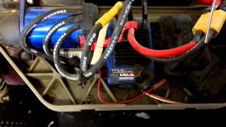 traxxas 4x4 velineon vxl3s led blinking problem never seen before [upl. by Nigem]