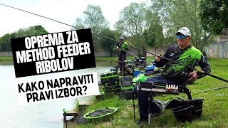 Oprema za Method Feeder Ribolov Kako Napraviti Pravi Izbor [upl. by Nnaharas]