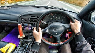 1995 Toyota Celica 20 MT  POV TEST DRIVE [upl. by Mccahill]