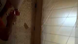 Drywall Over Paneling [upl. by Rikki]