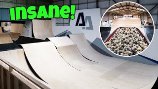 Riding The Worlds Biggest Indoor Skatepark [upl. by Anil]