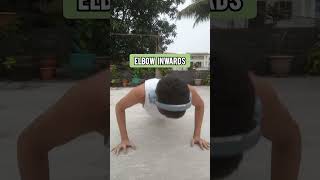 Perfect your pushup with 3 STEPS [upl. by Aikas]