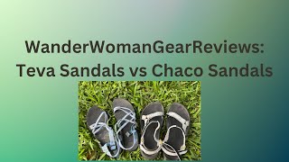 Teva Sandals vs Chaco Sandals [upl. by Dambro681]