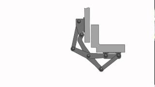 180 Grad Kinematik mit SeptomaxMehrgelenkscharnier [upl. by Sufur]