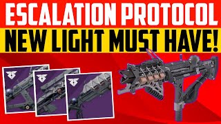 Destiny 2  NEW LIGHT GUIDE  ESCALATION PROTOCOL [upl. by Nepets]