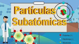 El átomo y sus partículas subatómicas electrones protones y neutrones [upl. by Htennaj]