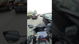 Google maps needs a motorcycle option motorcycle yamaha london r7 bike traffic a40 bikelife [upl. by Sender]