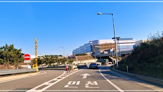 Driving Incheon City from Cheongna to Songdo International City  4K Korea Drive [upl. by Ivett509]