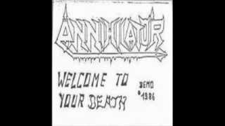 ANNIHILATOR  Welcome to your Death FULL DEMO 1985 [upl. by Upton]