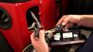 Installation of the Roadmaster Tow Bar Wiring Kit on a 2013 Jeep Wrangler  etrailercom [upl. by Jeffie]