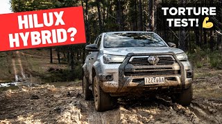 2024 Toyota HiLux 48V hybrid detailed review 0100 POV test drive off road [upl. by Sandberg480]