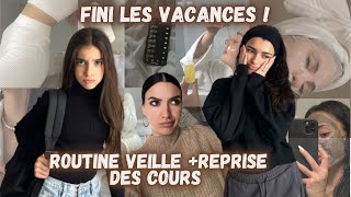 VEILLE  JOUR DE REPRISE  FINI LES VACANCES ON REPREND LE CHEMIN DE L’ÉCOLE 😩 [upl. by Aimar719]