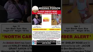 AMBER ALERT ISSUED FOR 2 CHILDREN ABDUCTED FROM WAYNESVILLE NORTH CAROLINA [upl. by Lymn]