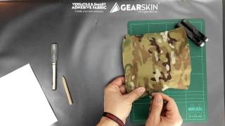 DIY Kydex holster camouflage with GEARSKIN™ [upl. by Lindell]