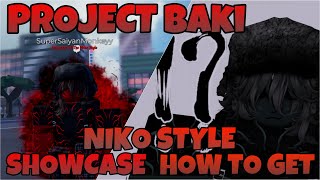 PROJECT BAKI 3 BAKI VS KENGAN NIKO STYLE SHOWCASE  HOW TO GET [upl. by Anaig]