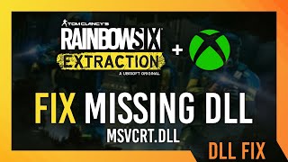 Fix MSVCRTdll Missing R6 Extraction Error  Simple Fix [upl. by Hercule]