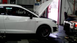 Ibiza Cupra Bocanegra Dyno Run 195BHP Standard [upl. by Felicidad]