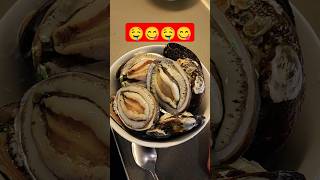 abalone craving😋😋🤤🤤 abalone abaloneshell seafoodlover shortsfeed viralshort viralvideo short [upl. by Vedette893]