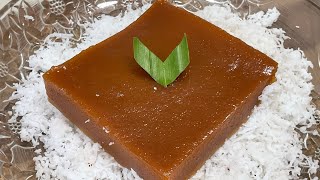 25 Minutes Quick amp Easy QQ Sticky Rice Cake Kuih  Nian Gao Served in Grated Coconut 年糕和椰子这样吃 [upl. by Onfroi]