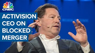 Activision Blizzard CEO on blocked merger It was a flawed ruling in every respect [upl. by Swope]