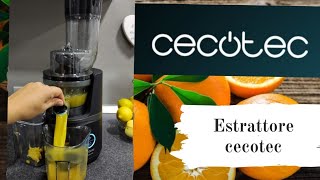 Succo darancia con Estrattore spremigrumi di cecotec  JUICEampLIVE 3000 EASYCLEAN shorts [upl. by Aliam]