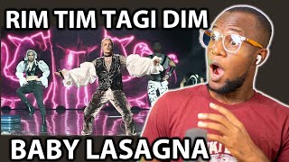 🇭🇷 BABY LASAGNA  RIM TIM TAGI DIM REACTION  CROATIA EUROVISION 2024 [upl. by Ianaj]