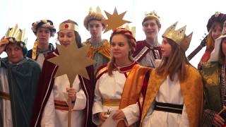 29122017 Sternsinger aus dem Bistum Augsburg zu Besuch  Ministerpräsident Horst Seehofer [upl. by Wycoff]