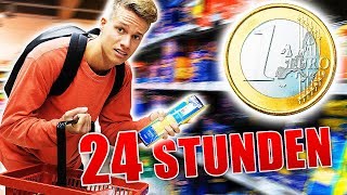 24 Stunden mit 1€ überleben [upl. by Ainej]