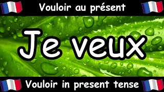 VOULOIR To Want Conjugation Song  Present Tense  French Conjugation  Le Verbe VOULOIR [upl. by Nive225]