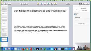 Can I Place the Plasma Tube Under a Mattress [upl. by Ahsinev]